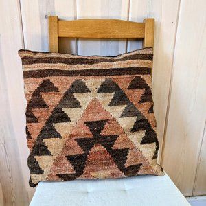 Vintage Wool Kilim Pillow